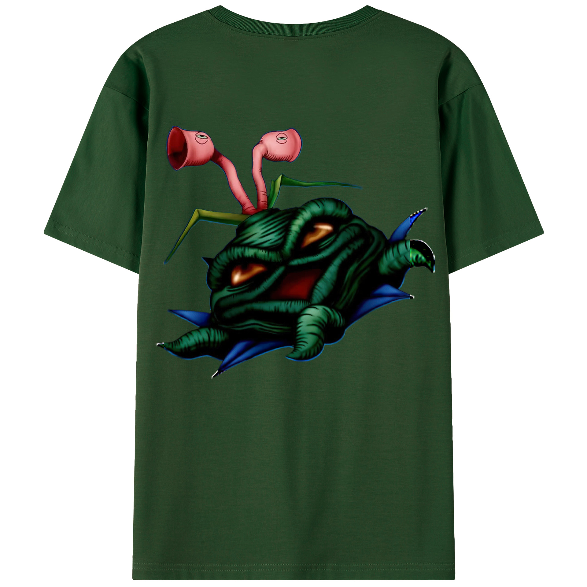 遊☆戯☆王 Yu-Gi-Oh! 綿100％半袖Tシャツ（背面プリント）